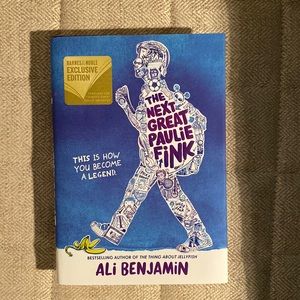 Youth Book: The Next Great Paulie Fink by Ali Benjamin. New Hardcover book.
